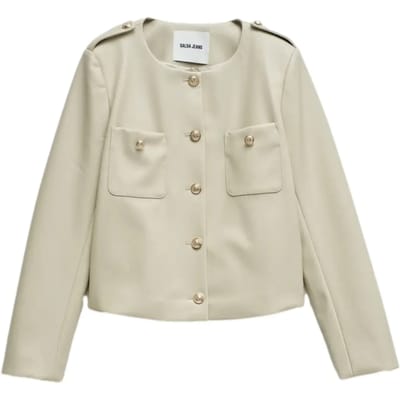 Dames leren look jas Salsa Jeans