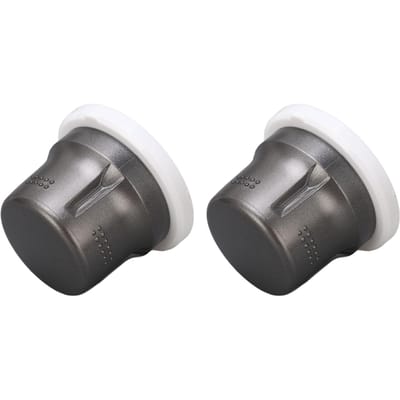 2 Stuks Airconditioning Bedieningsknop Afdekking 55925‑0E050 Vervanging voor Toyota Highlander 2009 tot 2013 gray