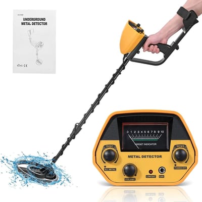 Zolara Metaaldetector - Waterdicht - Detectie tot 15 cm - Metaal Detector voor Strand, Bos en Onderwater - Schatzoeken - Metaaldetector voor kinderen