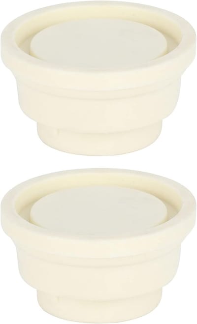 Rubber Stop voor Zwembadtrappen - 2 Stuks Veiligheidsdoppen voor Ladder, Antislip Eindkappen en Bumperaccessoires voor Zwembaden