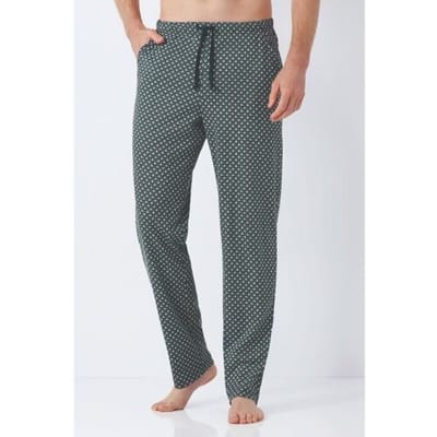 Premium heren lounge broek marine blauw Hajo - Blauw - Maat - 48