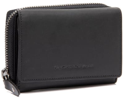 The Chesterfield Brand Leren Portemonnee Sorraia Wallet Black Zwart