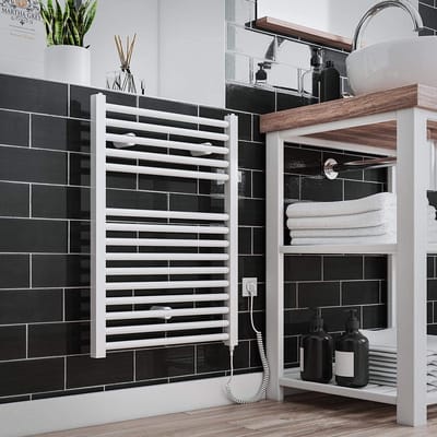 Schulte elektrische design radiator - 50x70 cm - 300 Watt - H690690-B 04 - Toskana - stekkerklaar