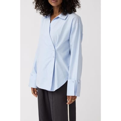 Alchemist Blouse Maud Sky Blue Maat: 34 | Longsleeves Outlet | Dames | Blauw