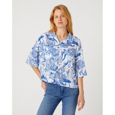 Wrangler OUNGE SHIRT NAUTICAL BLUE