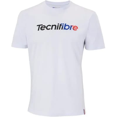 Tecnifibre Club T-shirt Met Korte Mouwen Wit 8-10 Years Jongen