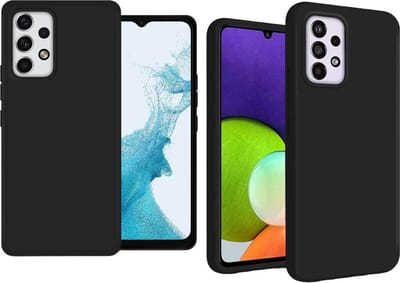 oTronica Hoesje Geschikt Voor Samsung Galaxy A33 hoesje Zwart colour case - Hoesje Geschikt Voor Samsung Galaxy A33 5G Siliconen hoesje