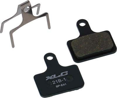 XLC BP-E41 Remblok - Schijfrem (Shimano Dura Ace/Ultegra) – Heavy Duty - Compound: Organic – E-Bike - Zwart