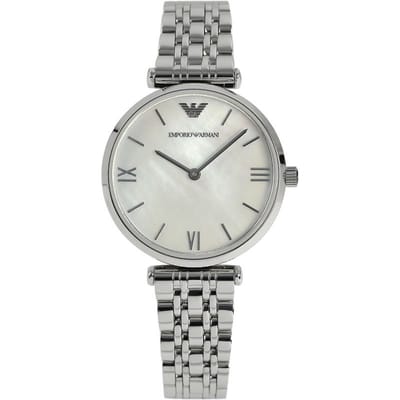 Emporio Armani AR1682 Herenhorloge 32 mm - Zilverkleurig