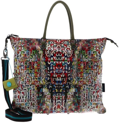 Gabs schoudertas G3 Plus Tote Bag Scritte veelkleurig
