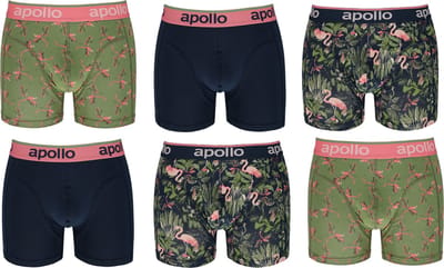 Katoenen Heren Boxershorts - 6 pack - maat S