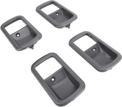 Binnen Deurgreep Bezelvervanging Set van 4 voor 80 Series FJ80 FZJ80 HDJ80 HDJ81 HZJ80 HZJ81 1991-1997, Duurzaam ABS Plastic, Eenvoudige Installatie en Perfecte Pasvorm