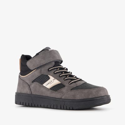 Blue Box hoge jongens sneakers grijs - Maat 31