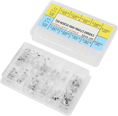 240 Stuks Horloge Schroeven voor Micro Horloge Bewegingen - Fixatie Adapter voor ETA 2824, 2836, 2846, Horloge Reparatie Accessoires en Gereedschap