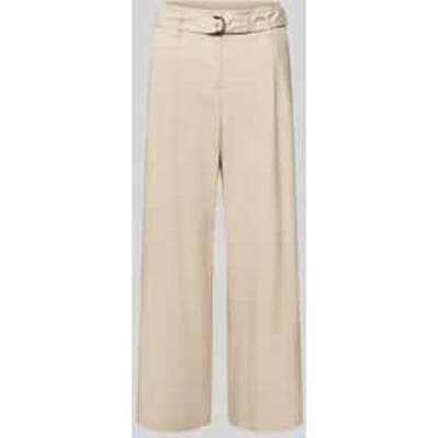 Culotte van viscose met riem