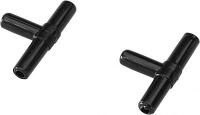 Aqua Della Plastic t-stuk voor luchtslang 2ST - 4/6MM