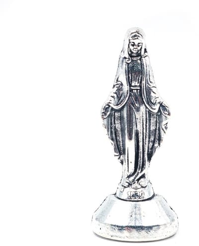 Dailygoods - 5 Stuks Religieus Standbeeld van Maagd Maria 5 cm