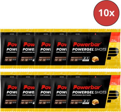 Powerbar Powergel Shots - Cola - 10 x 60g