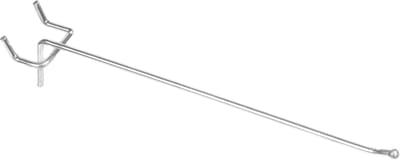 5 stuks - 20cm - Gaatjeswand / Perfowand Blisterhaak / Perfohaak - Metaal - type: PSH25-20