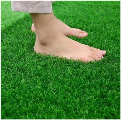 Kunstgras Rol - Nep Gras Tapijt - Tuin Decoratie - Dikke Weelderige Vezels - 3 x 3 m - Groen