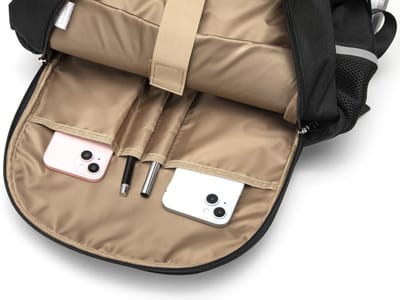 Unyqoos® Ruime en comfortabele schoolrugzak met zwarte en witte charme voor tieners