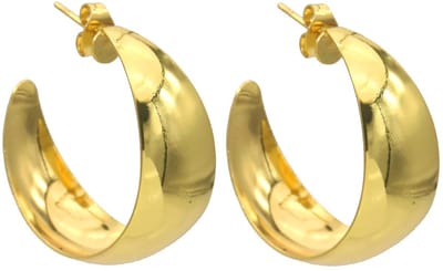 Oorbellen - RVS - 30 mm