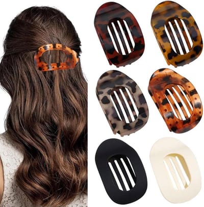 Haarspelden 6 Stuks - Niet-slip Haarclips - Geschikt voor Elke Haartype - Veilig en Comfortabel - ShopVlot