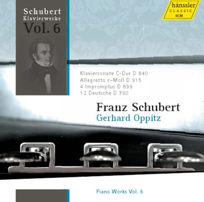 Gerhard Oppitz - Schubert: Sonate D840 | Allegretto D915 | 4 Impro (CD)
