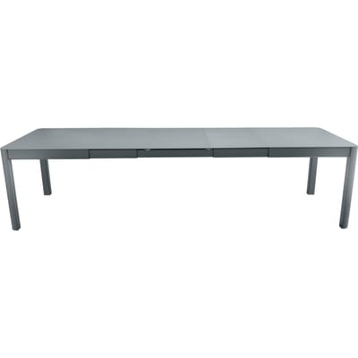 Fermob Ribambelle tafel - 26 stormgrijs - 3 Inlegplaten