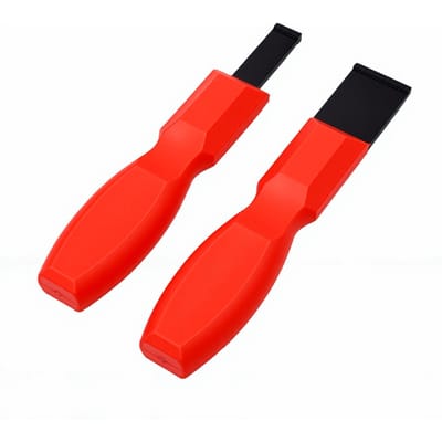 Jeu de 2 grattoirs en carbure 1 1/4 po 5/8 po Super Durs pour Joint Métallique Nettoyage Automobile