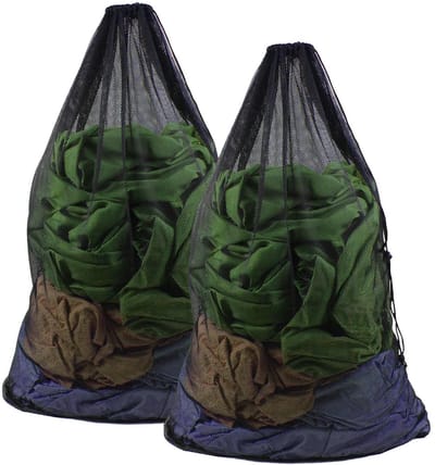 Dailygoods- Wasnet Groot 60x90cm - Waszakken voor Wasgoed - Herbruikbaar - Beschermende Hoes - Voor Kleding en Dekbedovertrekken - Duurzaam - Waszak