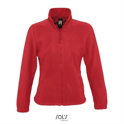 SOL'S Women´s Fleece Jacket North L745 - Red - M
