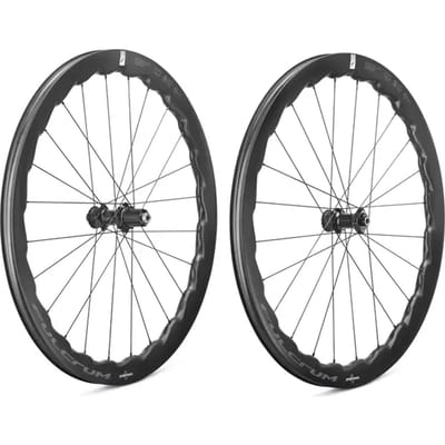 Paar wielen Campagnolo Soniq 42 HG11