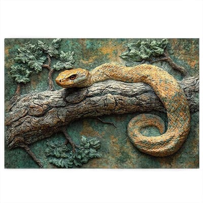 Houten Puzzel - 4000 Stukjes - Ontspanning Thuis - Natuurlijk Materiaal - 142 x 88 cm - Meerkleurig