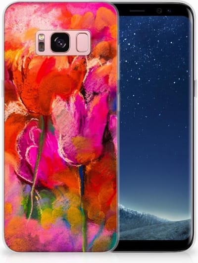 Hoesje maken Samsung Galaxy S8 Tulips