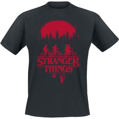 Stranger Things T-shirt - Volume 1 - S tot 3XL - voor Mannen - zwart