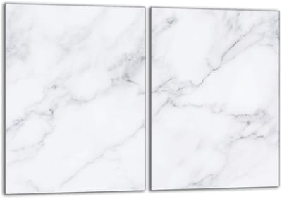 TMK ArtDeko - Snijplank - 2x40x52 - Marmereffect - Glazen bescherming