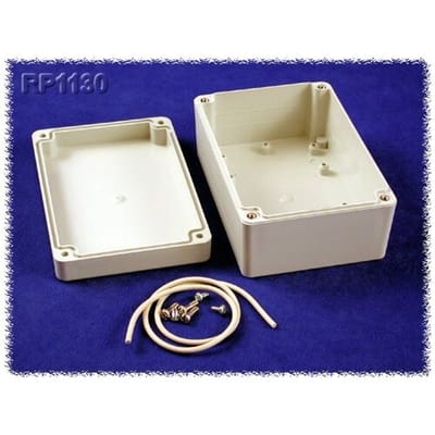 Hammond Electronics RP1130 Universele behuizing 125 x 85 x 55 Polycarbonaat Grijs 1 stuk(s)