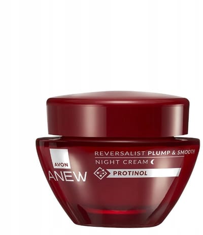 Anew Reversalist Plump & Smooth Night Cream 50 ml – Moisturizer, Anti-Aging, For Mature Skin, Protinol, Suitable For Overnight Skincare Routine