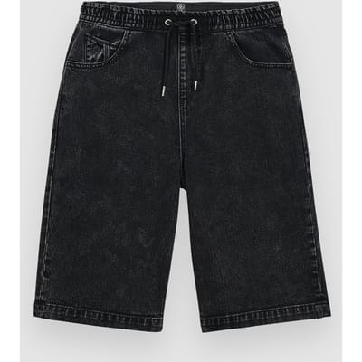 Volcom Freazy Loose Denim Ew Kids Korte Broek zwart