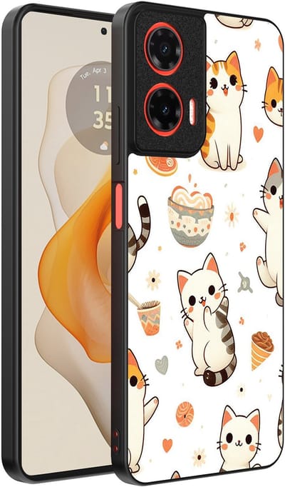 Smartphonica Telefoonhoesje Geschikt voor Motorola Moto G Stylus 2024 met katten opdruk - TPU backcover case cat design geschikt voor Motorola Moto G Stylus 2024