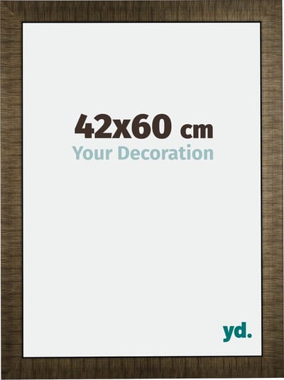 Your Decoration - Fotolijst 42x60 cm - Hout - Champagne Geborsteld - Leeds
