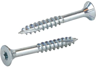 Radix Torx 20 Spaanplaatschroef - Platkop + Snijpunt - 5,0 x 40mm/24 - Verzinkt - Deeldraad (200 stuks)