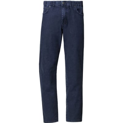 Jan Vanderstorm herren Jeans Met Elastische Band - 40 - blauw - Plus Size