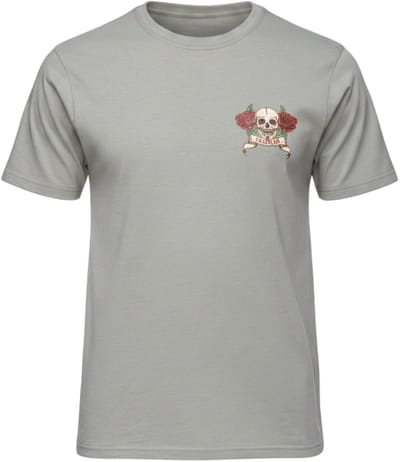 OMBRE T-shirt - Regular Fit - Korte Mouw - Printopdruk Grijs S