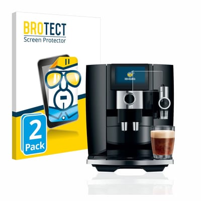 BROTECT - Screenprotector voor Jura J8 / J10 - Folie Beschermfolie transparant 2 Stuks