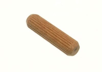 Houten Pluggen - Houtverbinding Pinnen - Meubelmontage - Groef Ontwerp - 8x50mm 2500 Stuks - Bruin