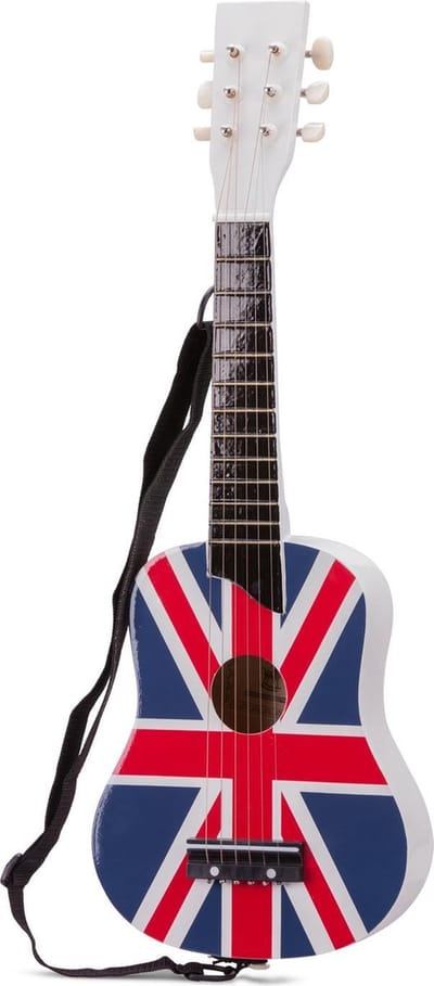 New Classic Toys - Gitaar de luxe - Vlag UK