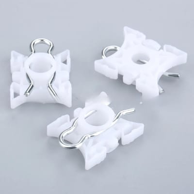 10 stuks Raammechanisme Schuifdraaipunt Clips Voor Bmw E36 E32 E34 325I 525I 535I M3 M5 Z3 Z4 Auto Bevestigingsclip Rolhefclip gray