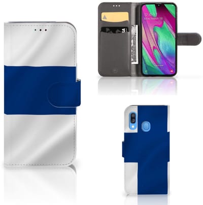 Samsung Galaxy A40 Bookstyle Case Finland